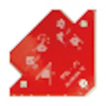 Technoplan CWH-Y80B Simple Hexagonal Holder CWH-Y80B 1 piece