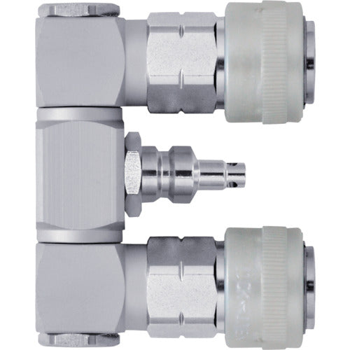 Mach High Pressure One-Touch Rotary Pair Coupler HPRPO1 1 pc