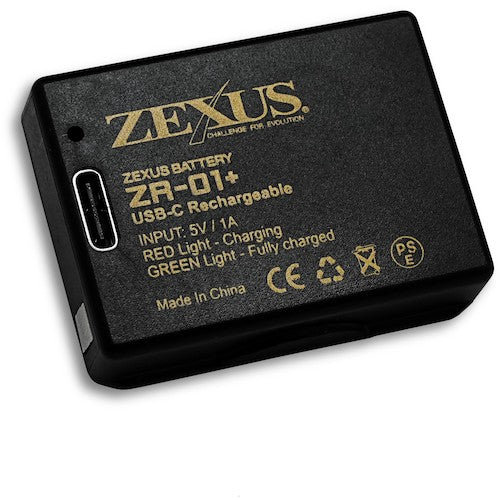 ZEXUS 専用リチウム電池 ZR−01+ ZR01PLUS 1 個
