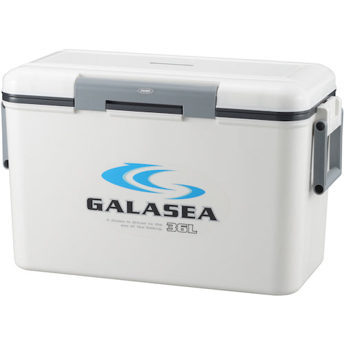 SANKA クーラーボックス ギャラシー ♯36(シボ) SGS-36WH 1 個