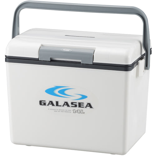 SANKA クーラーボックス ギャラシー ♯14(シボ) SGS-14WH 1 個