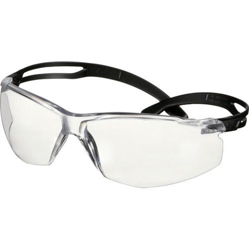 3M セキュアフィット 保護めがね クリア SF501SGAF−BLK SF501SGAF-BLK 1 個