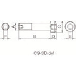 Kyocera Parts Screw CS-5D 1 piece
