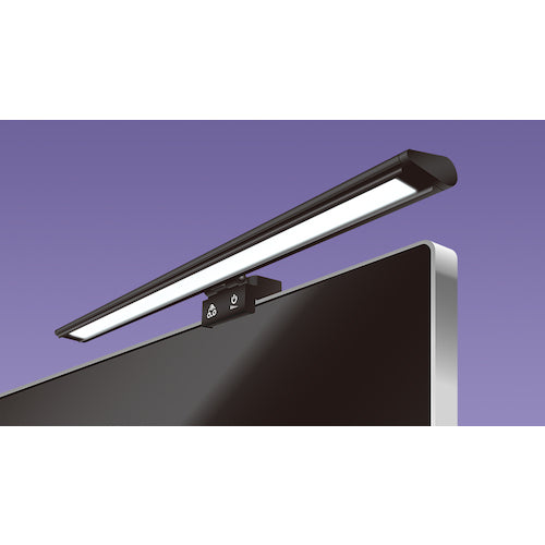 GENTOS 데스크라이트 루미서스 고연색 파테이션 라이트 DK-R110BK 1대