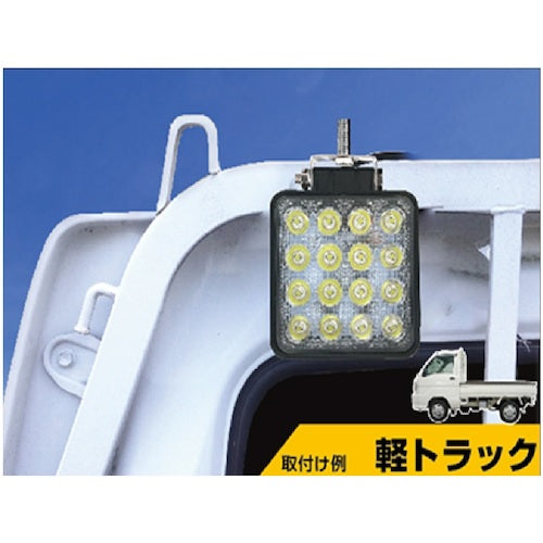 OKADA カシムラ LEDワークライト 16灯 48W ML-8 1 個