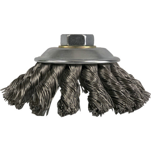 SUNPOWER ステンレスヒネリベベルブラシ(SUS304) BN-17 1 個