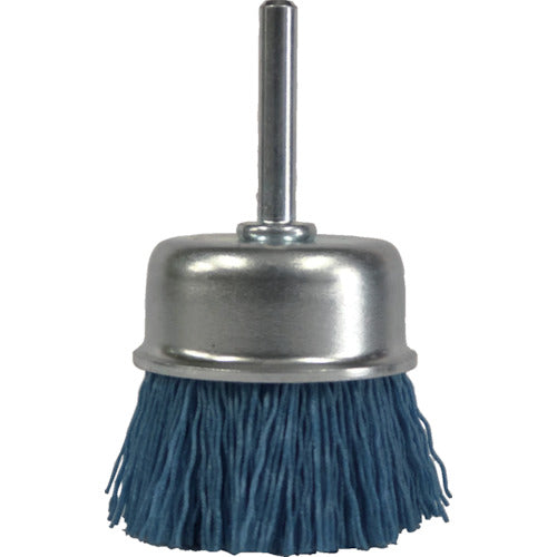 SUNPOWER #180グリット軸付カップブラシ(砥粒入6NY) SC-81 1 個