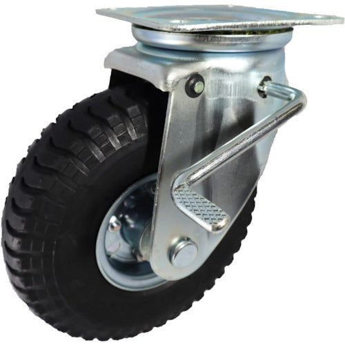 ヨドノ ノーパンクタイヤ自在車ストッパー付 ALJB8X3 1 個