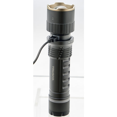 TRUSCO 알루미늄 LED 라이트 충전식 150~750 루멘 Φ42X172 TZF7670 1개