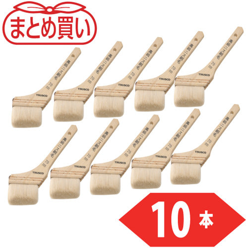 TRUSCO bulk purchase high-quality varnish brush No. 30, 70 mm width, 10 pieces TPB-423-10P 1 PK