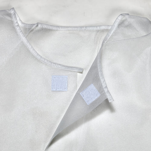 TRUSCO 不織布使い捨て白衣 フリーサイズ 10着入り DLC-F 1 袋