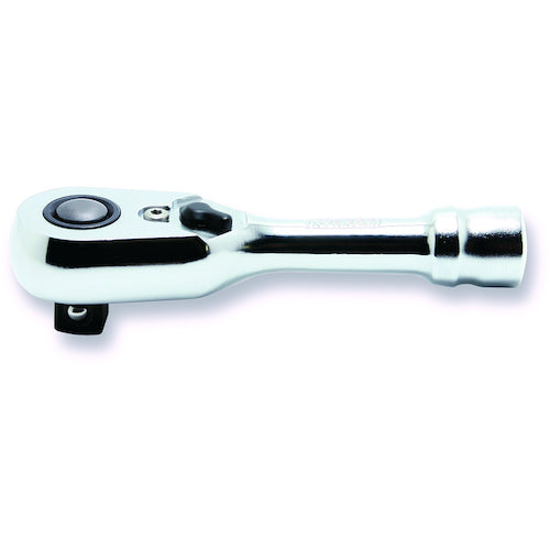 Ko−ken Z−EAL 3/8”(9.5mm)SQ. プッシュボタン式ラチェットハンドル(ショート) 全長100mm 3725ZSB 1 個