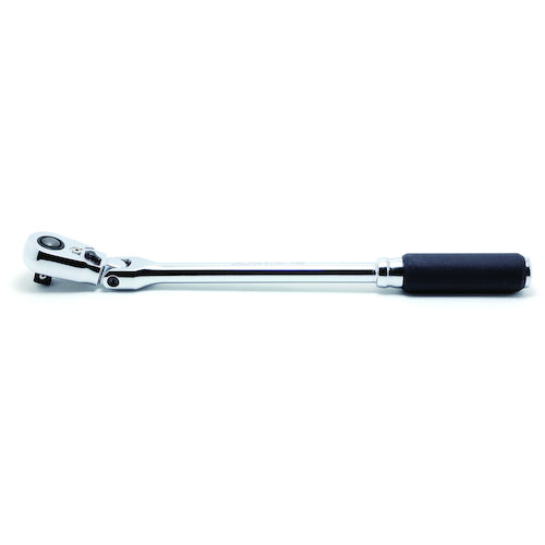 Ko−ken Z−EAL 3/8”(9.5mm)SQ. プッシュボタン式首振りラチェットハンドル(ロング) 全長280mm 3726ZB-280 1 個