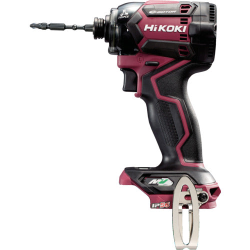 HiKOKI Cordless Impact Driver 36V New Multi-Volt Set Flare Red Bluetooth Function WH36DC(2XPRSZ) 1 Unit