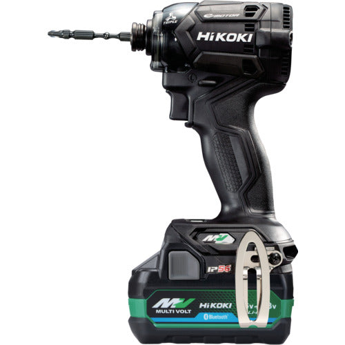 HiKOKI Cordless Impact Driver 36V New Multi-Volt Set Strong Black Bluetooth Function WH36DC(2XPBSZ) 1 Unit