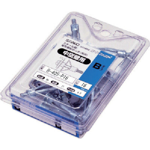 Sanko Techno Board Fastener Type B Steel Pack (16 pieces) B-405-P16 1 PK