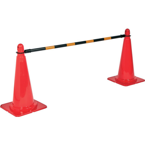 TRUSCO ガードバーが抜けにくいマルチ安全コーン TCC-GP 1 本