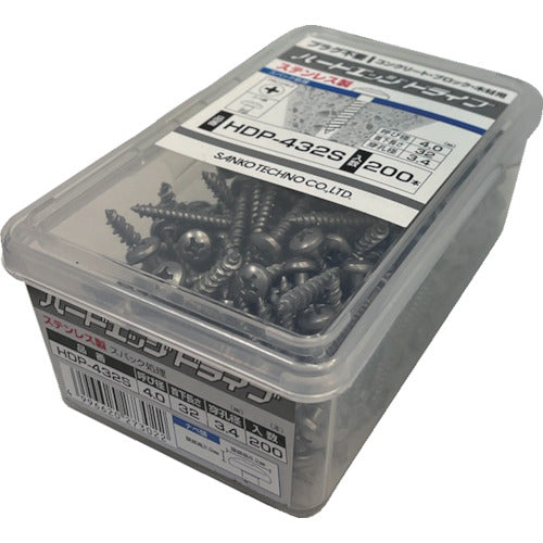 Sanko Techno Hard Edge Drive HDP-S Type Stainless Steel 60 Pieces HDP-575S 1 PK