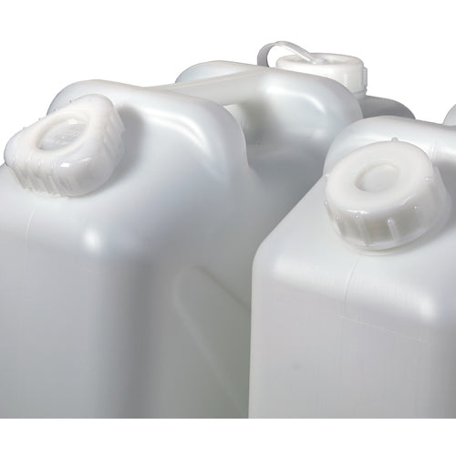 TRUSCO 주먹밥 캡 폴리 탱크(편평캔) 노즐 없음 20L T0207-U 1개