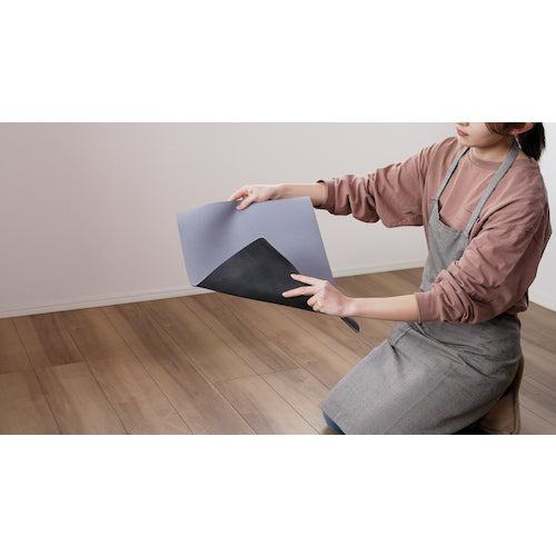 Asahipen Lava Stone Bath Mat, Soft Type, YS-02M Gray, 164957, 1 pc