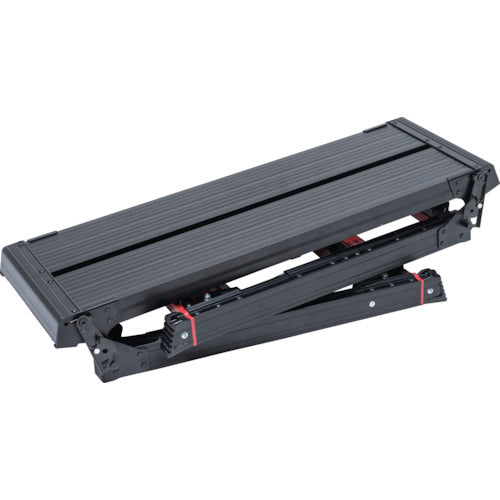 アルインコ 伸縮脚付足場台 GAUDIX(ガウディエックス)天板高さ0.66〜1.01m 最大使用質量100KG GUX710X 1 台