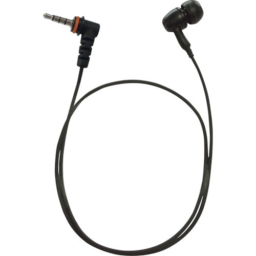 야에스 무선 이어피스 인 이어 피트형(스트레이트 코드 타입) EP501 IEF-L3.5(S65B) 1개