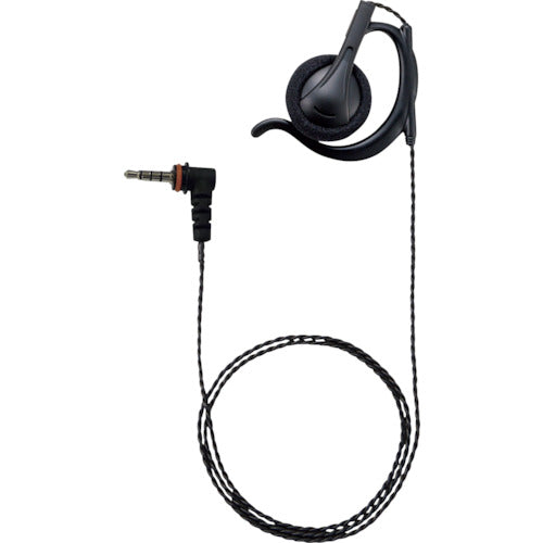 야에스 무선 이어피스 귀걸이 부착 대형 오픈 에어형(보다 대선 코드 타입) EP302 OAHL-L3.5(T65B) 1개