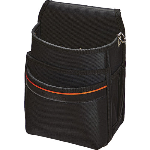 TRUSCO Waist Bag 3 Tier Black TC21-A 1 pc