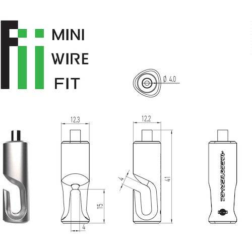 福井金属工芸 ミニワイヤー自在FIT シルバー 径1.0mm 長さ0.5m 1071 1071 1 本