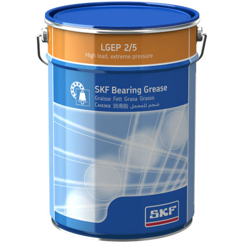 SKF 軸受グリース 高荷重・極圧用 LGEP 2 (5kg缶入り) LGEP 2/5 1 缶