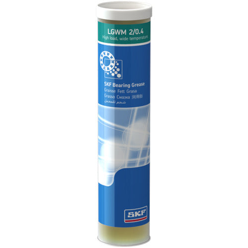 SKF 軸受グリース 高荷重・広温度範囲用 LGWM 2 (420mlカートリッジ入り) LGWM 2/0.4 1 本