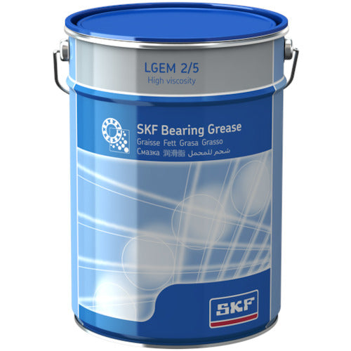 SKF 軸受グリース 高粘度 LGEM 2 (5kg缶入り) LGEM 2/5 1 缶