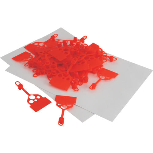 SKF グリースニップル用キャップとタグ・赤 TLAC 50/R TLAC 50/R 1 袋