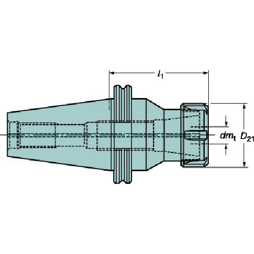 Sandvik Collet Chuck Holder (540) A2B14-30 20 050 1 piece