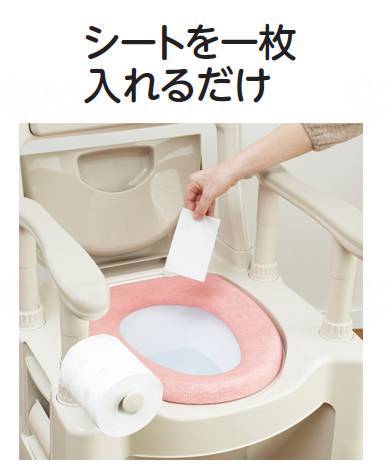 에스테이어스 개호 가정용 탈취력 포터 브루토이레 탈취시트