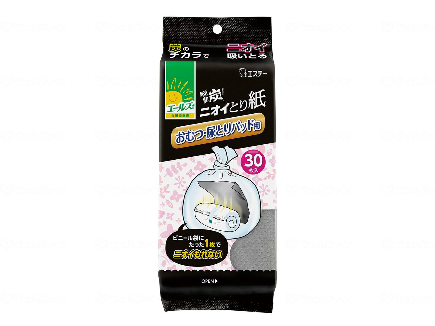 에스테이 간호 가정용 탈취 숯 니코 토리 종이 오무라 · 소변 패드 용
