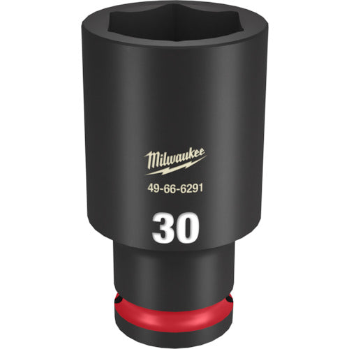 milwaukee SHOCKWAVE IMPACT DUTY 딥 임팩트 소켓 1/2 인치(12.7mm)각 30mm 49-66-6291 1개