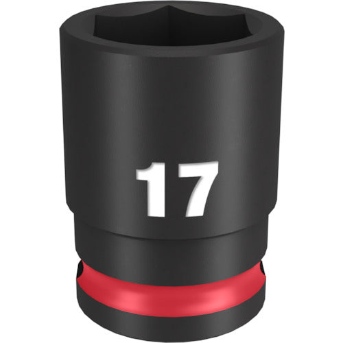 milwaukee SHOCKWAVE IMPACT DUTY 임팩트 소켓 3/8 인치(9.5mm)각 17mm 49-66-6141 1개