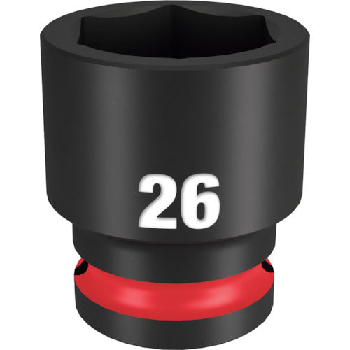 milwaukee SHOCKWAVE IMPACT DUTY 임팩트 소켓 1/2 인치(12.7mm)각 26mm 49-66-6258 1개