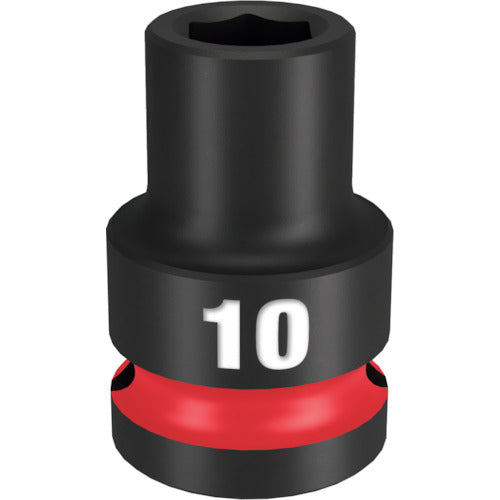 milwaukee SHOCKWAVE IMPACT DUTY 임팩트 소켓 1/2 인치(12.7mm)각 10mm 49-66-6242 1개
