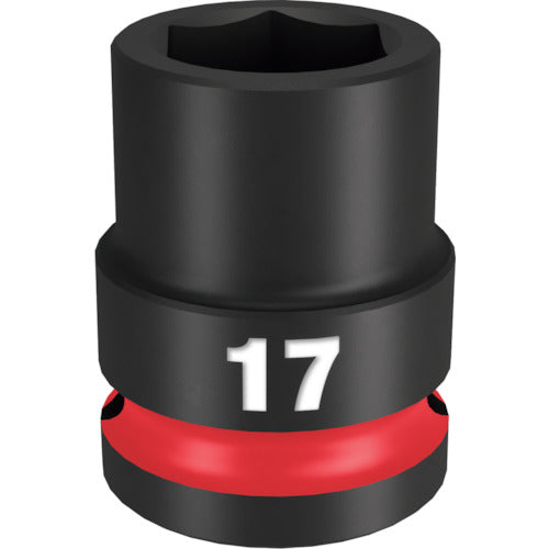 milwaukee SHOCKWAVE IMPACT DUTY 임팩트 소켓 1/2 인치(12.7mm)각 17mm 49-66-6249 1개