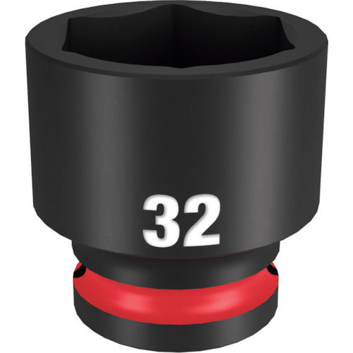 milwaukee SHOCKWAVE IMPACT DUTY 임팩트 소켓 1/2 인치(12.7mm)각 32mm 49-66-6264 1개