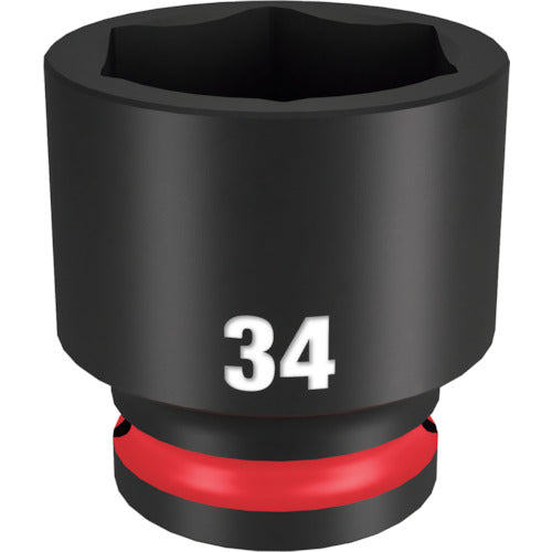 milwaukee SHOCKWAVE IMPACT DUTY 임팩트 소켓 1/2 인치(12.7mm)각 34mm 49-66-6266 1개