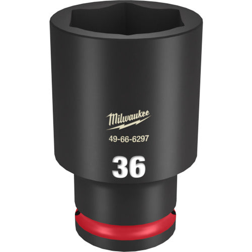 milwaukee SHOCKWAVE IMPACT DUTY 딥 임팩트 소켓 1/2 인치(12.7mm)각 36mm 49-66-6297 1개