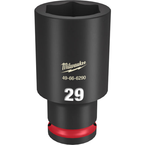milwaukee SHOCKWAVE IMPACT DUTY 딥 임팩트 소켓 1/2 인치(12.7mm)각 29mm 49-66-6290 1개