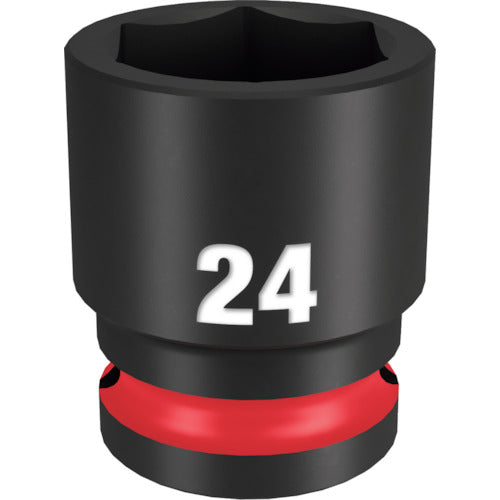 milwaukee SHOCKWAVE IMPACT DUTY 임팩트 소켓 1/2 인치(12.7mm)각 24mm 49-66-6256 1개