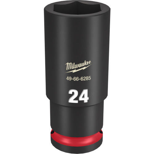 milwaukee SHOCKWAVE IMPACT DUTY 딥 임팩트 소켓 1/2 인치(12.7mm)각 24mm 49-66-6285 1개
