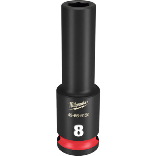 milwaukee SHOCKWAVE IMPACT DUTY 딥 임팩트 소켓 3/8 인치(9.5mm)각 8mm 49-66-6150 1개