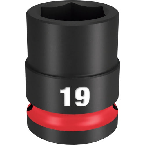 milwaukee SHOCKWAVE IMPACT DUTY 임팩트 소켓 1/2 인치(12.7mm)각 19mm 49-66-6251 1개