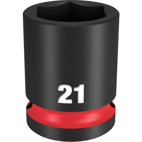 milwaukee SHOCKWAVE IMPACT DUTY 임팩트 소켓 1/2 인치(12.7mm)각 21mm 49-66-6253 1개
